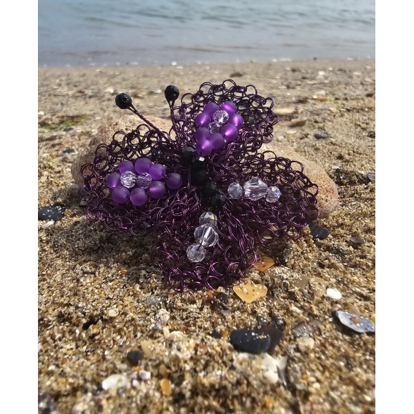 Broșă fluture cod #1016