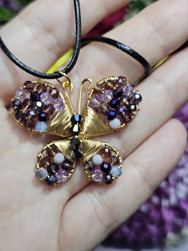 Colier fluture #001